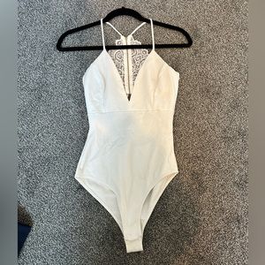 Laced-back Bodysuit